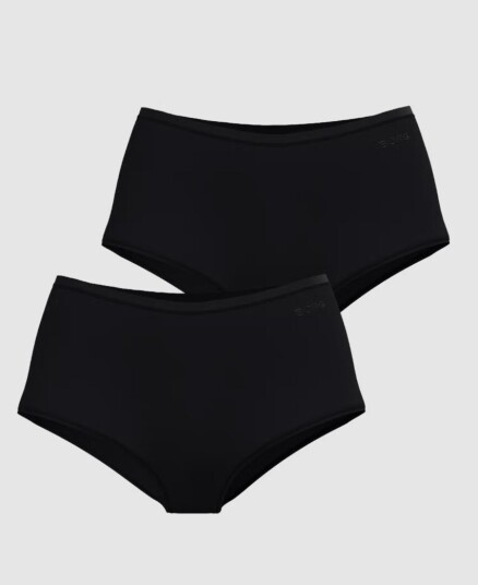Björn Borg 2pk Soft Touch Highwaist Brief Black L