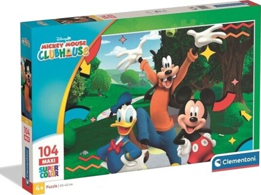 Clementoni Puzzle Maxi Mickey Mouse Club House 20 104 pieces 2D Puslespill