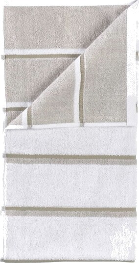 Zone Denmark Sauna Håndkle White soft grey eucalyptus 50x100 cm Zone Denmark Sauna Håndkle White soft grey eucalyptus 50x100 cm