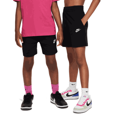 Nike Sportswear Club Knit shorts junior Svart M