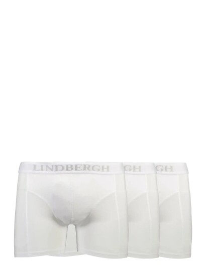 Lindbergh Basic Bamboo Boxers 3 Pack White M