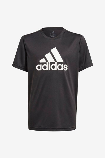 Adidas Sport Performance T shirt Designed To Move Big Logo Tee Svart Adidas Sport Performance T shirt Designed To Move Big Logo Tee Svart