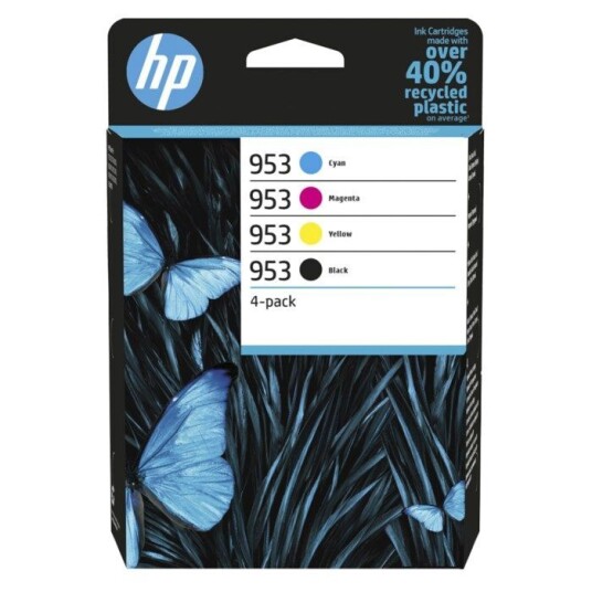 HP 953 Blekkpatroner 4-pk. HP 953 Blekkpatroner 4-pk.