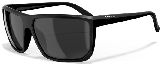 Leech Condor Black Avanserte Solbriller Med Grå Linse Leech Condor Black Avanserte Solbriller Med Grå Linse