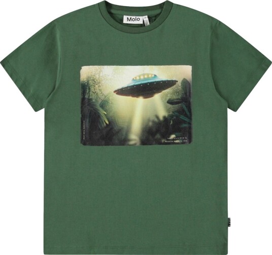 Molo T skjorte Riley Jungle UFO Molo 14 år (164) T skjorte Grønn