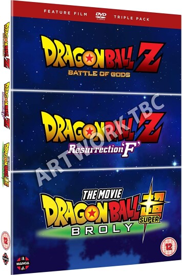 Dragon Ball Trilogy: Battle Of Gods/Resurrection 'f', Broly DVD