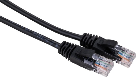 LinkIT Patch U/UTP Cat5E Svart 2 m UTP-5ES-020