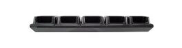 Samsung Koamtac GP-TOG715ASF - Ladeholder / batterilader - 5 slot + AC-strømadapter - 5 utgangskontakter (Pogo) - svart - for Galaxy Xcover Pro
