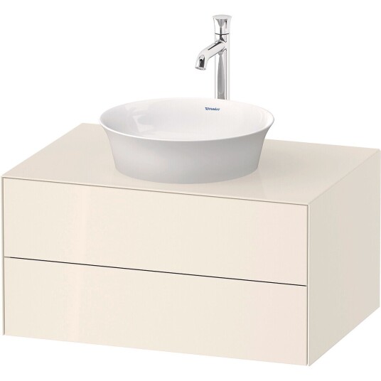 Duravit White Tulip Servantskap 2 skuf. 80x55x40,8 cm Nordisk Hvit Høyglans