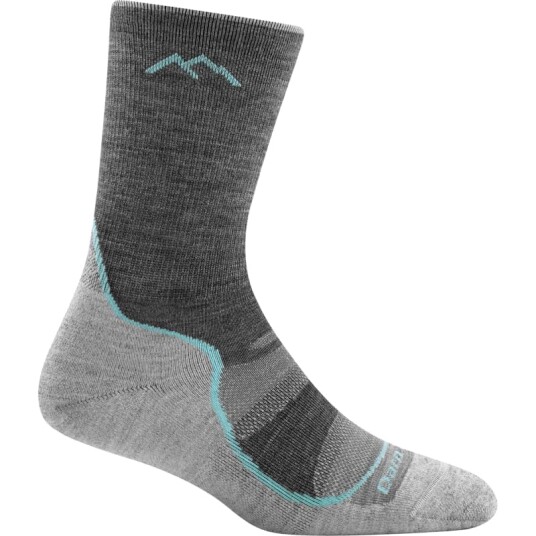 Darn Tough Women's Light Hiker Micro Crew Light Cushion L , Slate Darn Tough Women's Light Hiker Micro Crew Light Cushion L , Slate