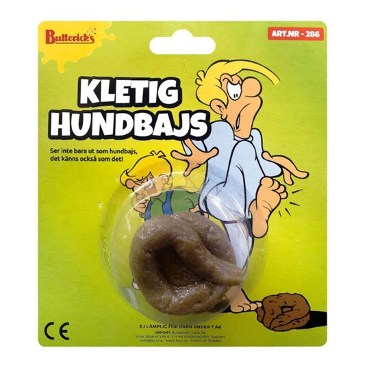 Buttericks Leco AB Klissete Hundebæsj Skøyerartikkel