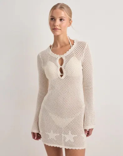 Pieces Hvit Pckamari Ls Dress Bc Pieces Hvit Pckamari Ls Dress Bc