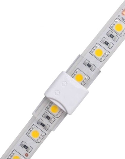 Vanntett samler til LED strip 10mm enkeltfarget IP68 5V 24V