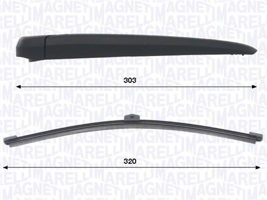 Viskerarmsett vindusspyling MAGNETI MARELLI 000723180460 Viskerarmsett vindusspyling MAGNETI MARELLI 000723180460