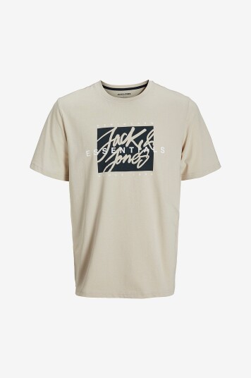 Jack & Jones Junior T skjorte jjColton Tee SS Crew Neck Jnr Grå