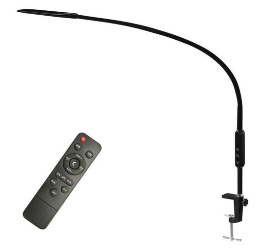 LED Bordlampe - Svart LED Bordlampe - Svart