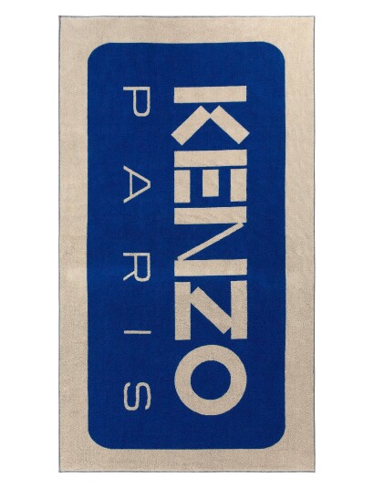 Kenzo Klabel Beach Towel Blue Kenzo Home CHANVRE 90X160CM