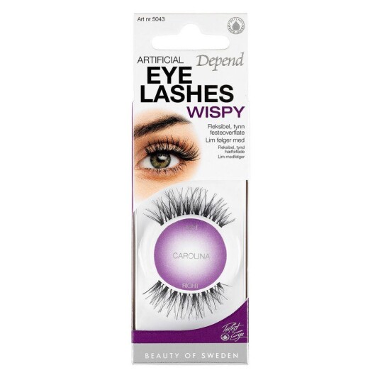 Depend Eye Lashes Wispy Carolina 1pair