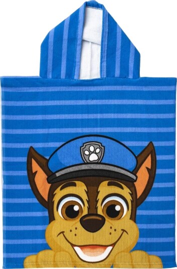 Paw Patrol Badeponcho med Hette Chase Paw Patrol Badeponcho med Hette Chase