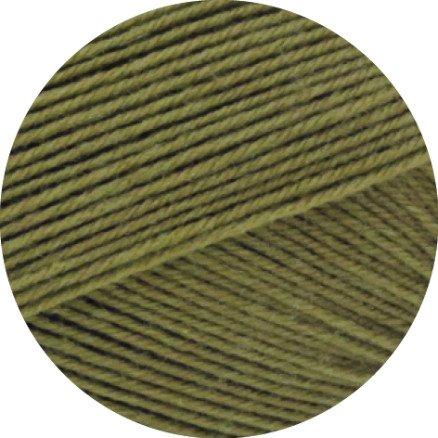 Lana Grossa Meilenweit 100 Merino Extrafine Uni Garn 2451 Olivengrønn Lana Grossa Meilenweit 100 Merino Extrafine Uni Garn 2451 Olivengrønn