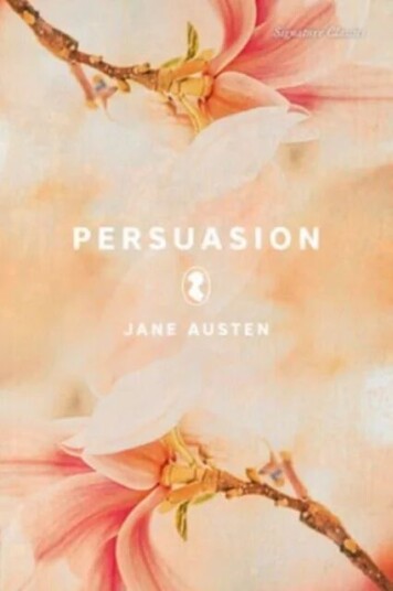 Persuasion Av Jane Austen