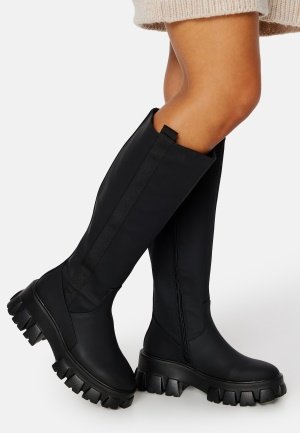 Pieces Adrianna Knee High Boot Black 41