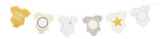 Amscan International Girlander Hello Baby DIY