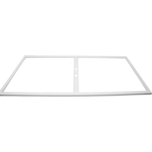 Contura Shower Next sidepanel for dusjkabinett, todelt, føringsglass, 90 cm white 88.7x190 cm