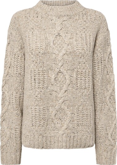 nué notes Leskino Crewneck 022 OATMEAL M