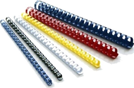 Herlitz Innbindingsrygg 22 Mm 50 Stk Hvit
