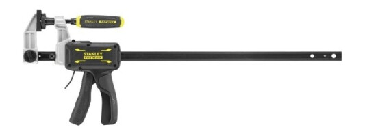 Stanley 450 mm Håndverktøy Skrutvinge med Nylon Klem Stanley 450 mm Håndverktøy Skrutvinge med Nylon Klem