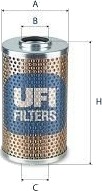 UFI 25.684.00 Oljefilter UFI 25.684.00 Oljefilter