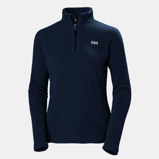 Helly Hansen Dame Daybreaker 1/2 Glidelås Lett Fleece Marineblå 2xl