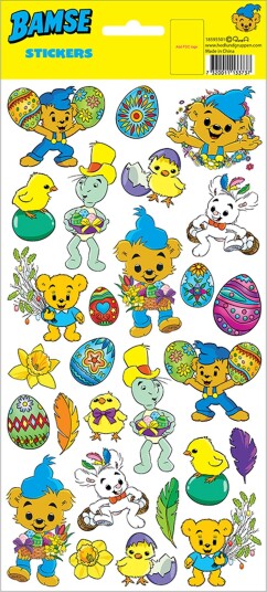 Bamse Stickers Påske