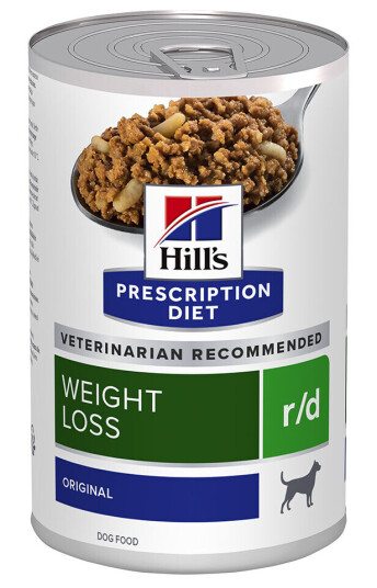 Hill's Prescription Diet r/d Kylling Våtfôr til hund 350 g - Hundefôr for Vektreduksjon