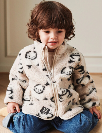 Liewood Nolan Pile Jacket Cream 116