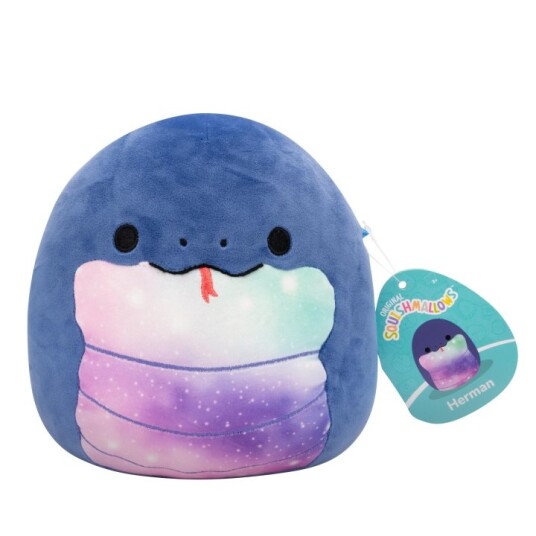 Squishmallows 19 cm P20 Plysj Herman Snake 206077 Squishmallows 19 cm P20 Plysj Herman Snake 206077
