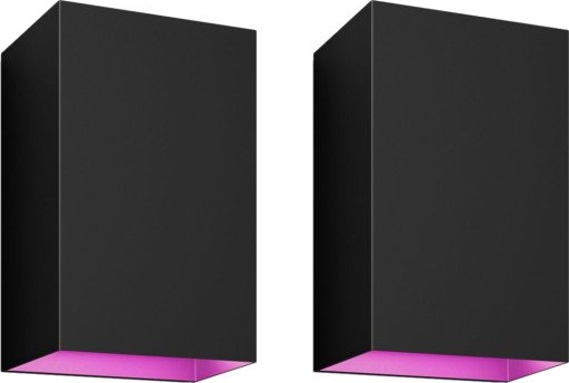 Philips Hue Resonate utelys vegg sort 2 stk
