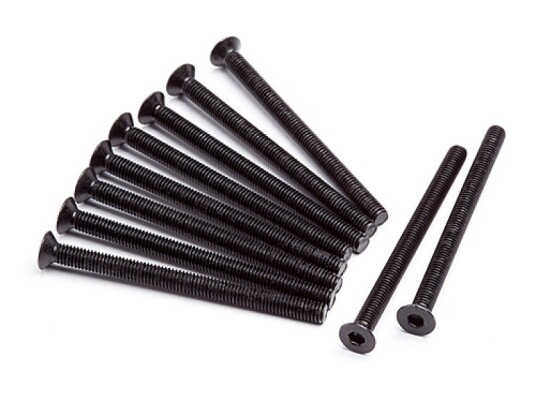 HPI-106427 Flat Head Screw M3x40mm (10pcs)