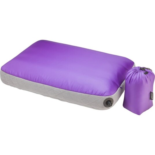 Cocoon Air Core Pillow Ultralight Full OneSize, Purple/Grey