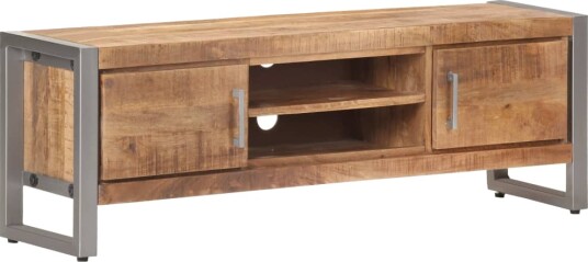 vidaXL TV-benk 120x30x40 cm grovt mangotre vidaXL TV-benk 120x30x40 cm grovt mangotre
