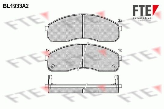 Bremseklosser FTE 9010523