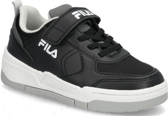 FILA Fila Vittorio Velcro Kids BLACK WHITE 28