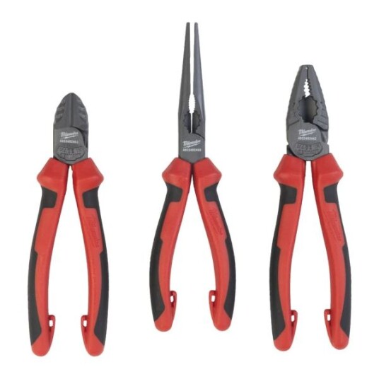 Milwaukee 3-delt Tangsett med Universal, Side og Lang Tang