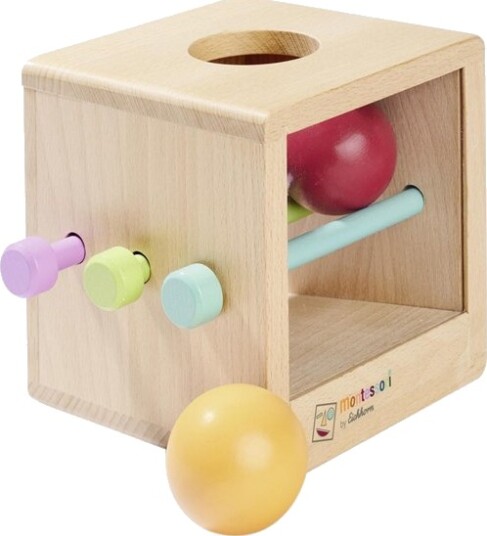 Eichhorn Montessori Box With Balls Cream