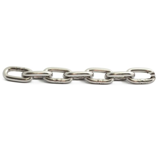 Habo Kjetting Rustfri 4mm Kl 30 Rull A 30m Habo Kjetting Rustfri 4mm Kl 30 Rull A 30m