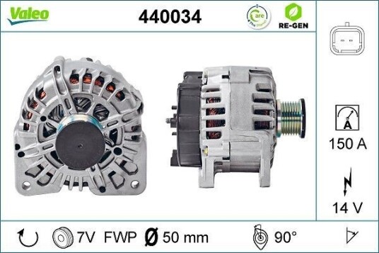 Dynamo VALEO 440034