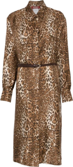 Max Mara Dame Kjoler Brun L, Max Mara Dame Kjoler Brun L,