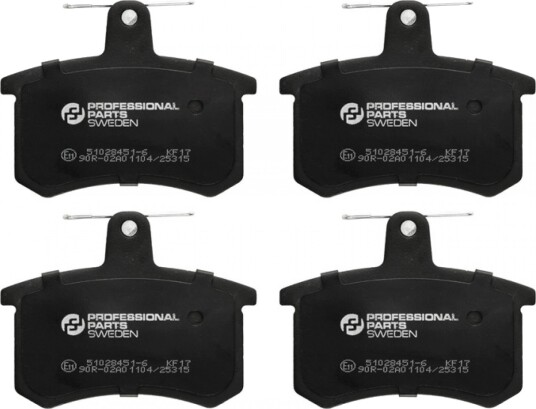 Bremseklosser sett Professional Parts 51028451-6