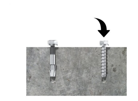 Ekspansionsbolt M10x90mm